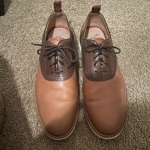 Polo by Ralph Lauren Two-Tone Brown Oxfords